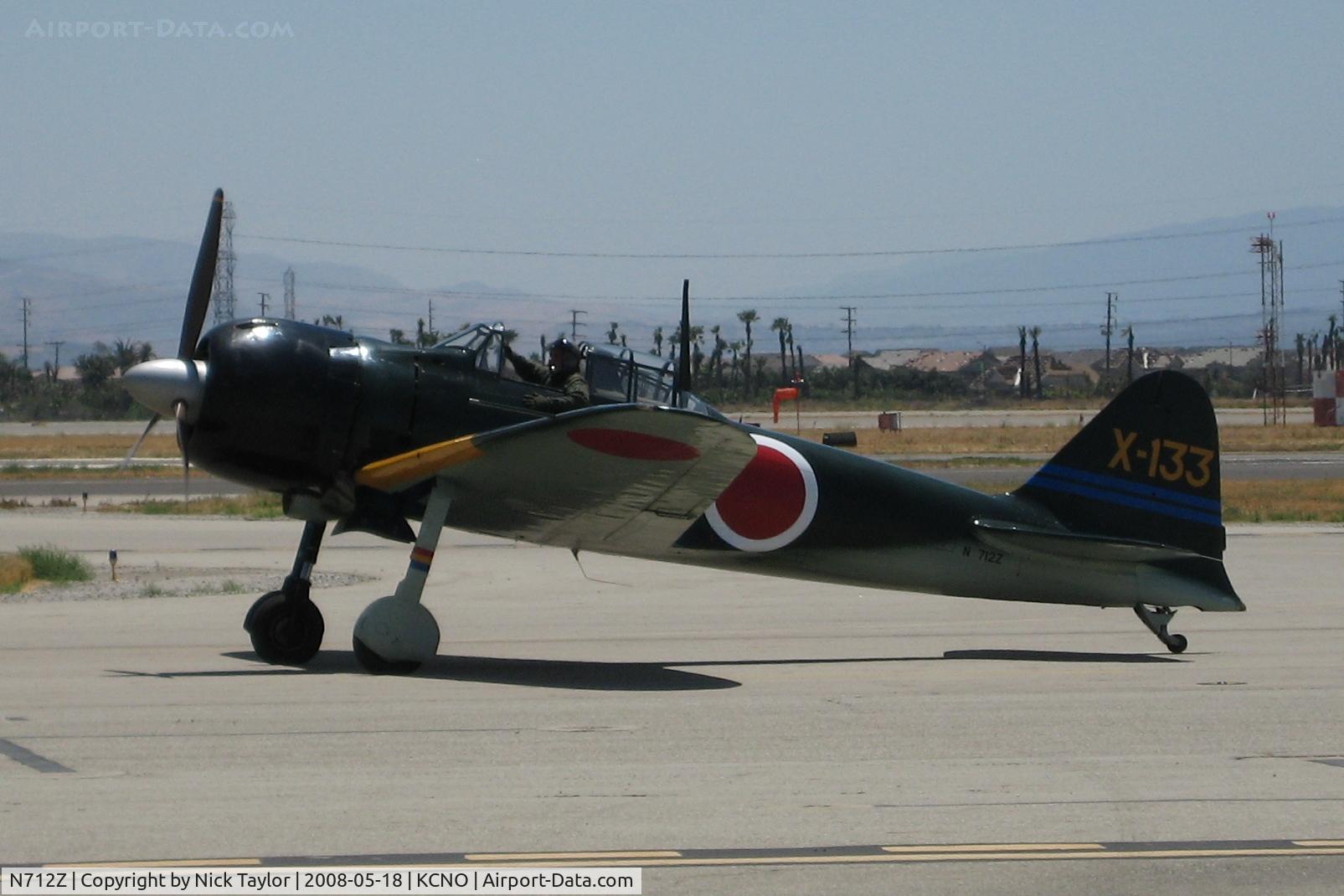 N712Z, 1942 Mitsubishi A6M3 Reisen (Zero) C/N 3869, Chino Air Show 08