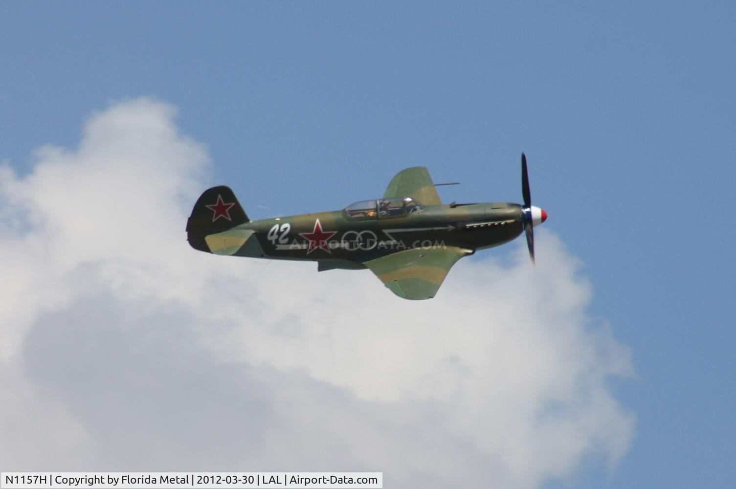N1157H, 1994 Yakovlev Yak-9U-M C/N 0470402, Yak-9U