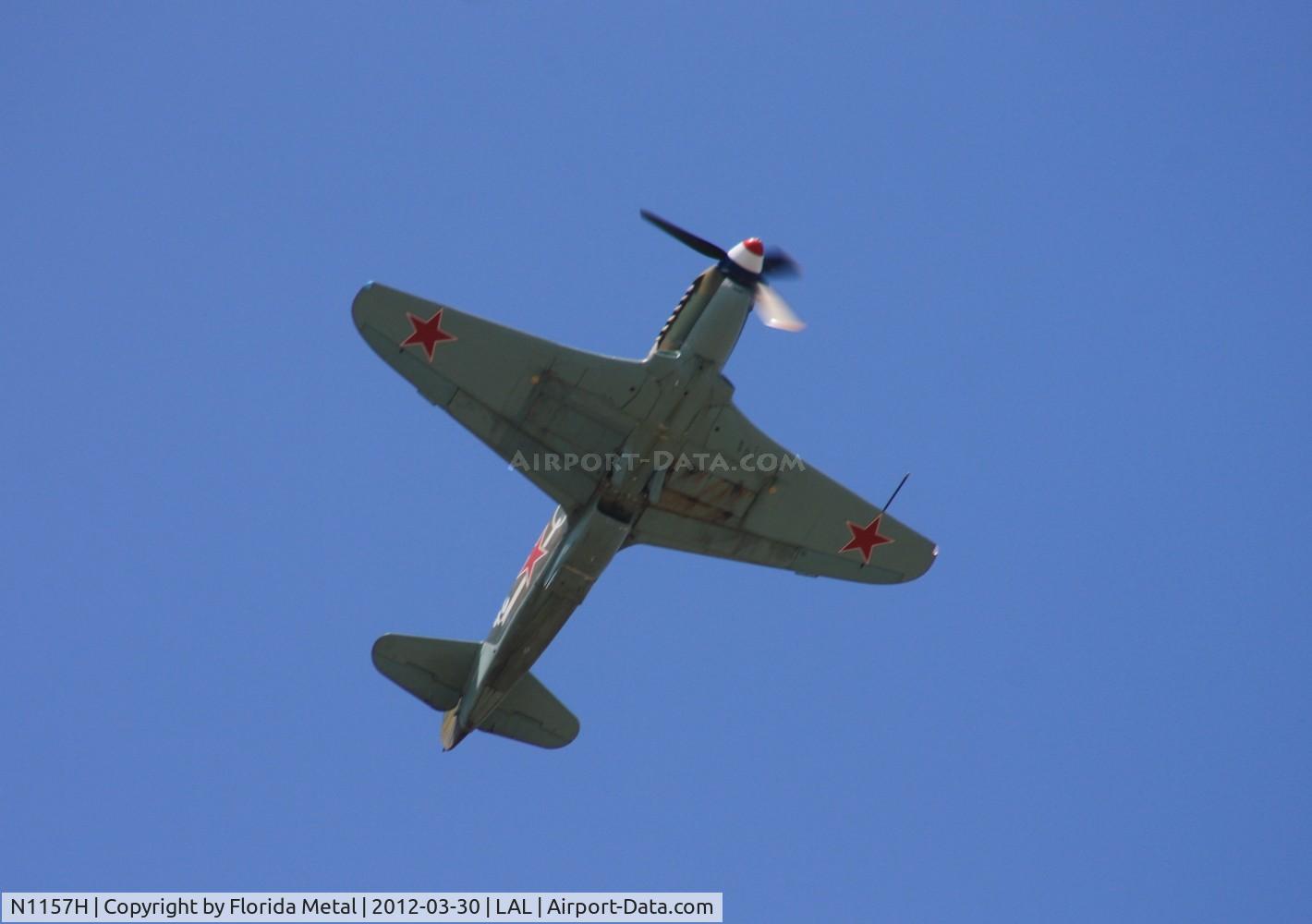 N1157H, 1994 Yakovlev Yak-9U-M C/N 0470402, Yak-9U