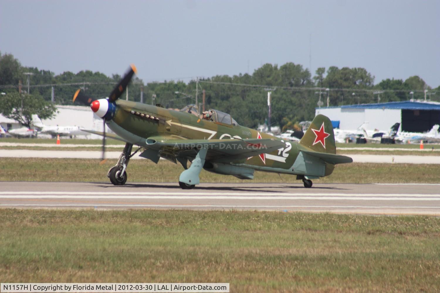 N1157H, 1994 Yakovlev Yak-9U-M C/N 0470402, Yak-9U