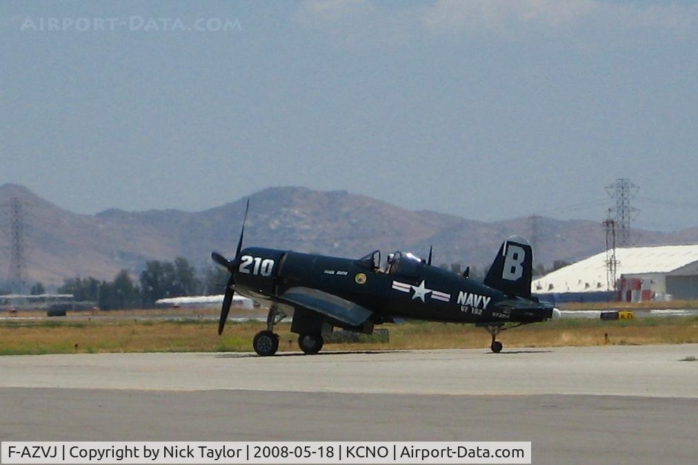 F-AZVJ, 1945 Vought F4U-4 Corsair C/N 9418, Chino Air Show 08