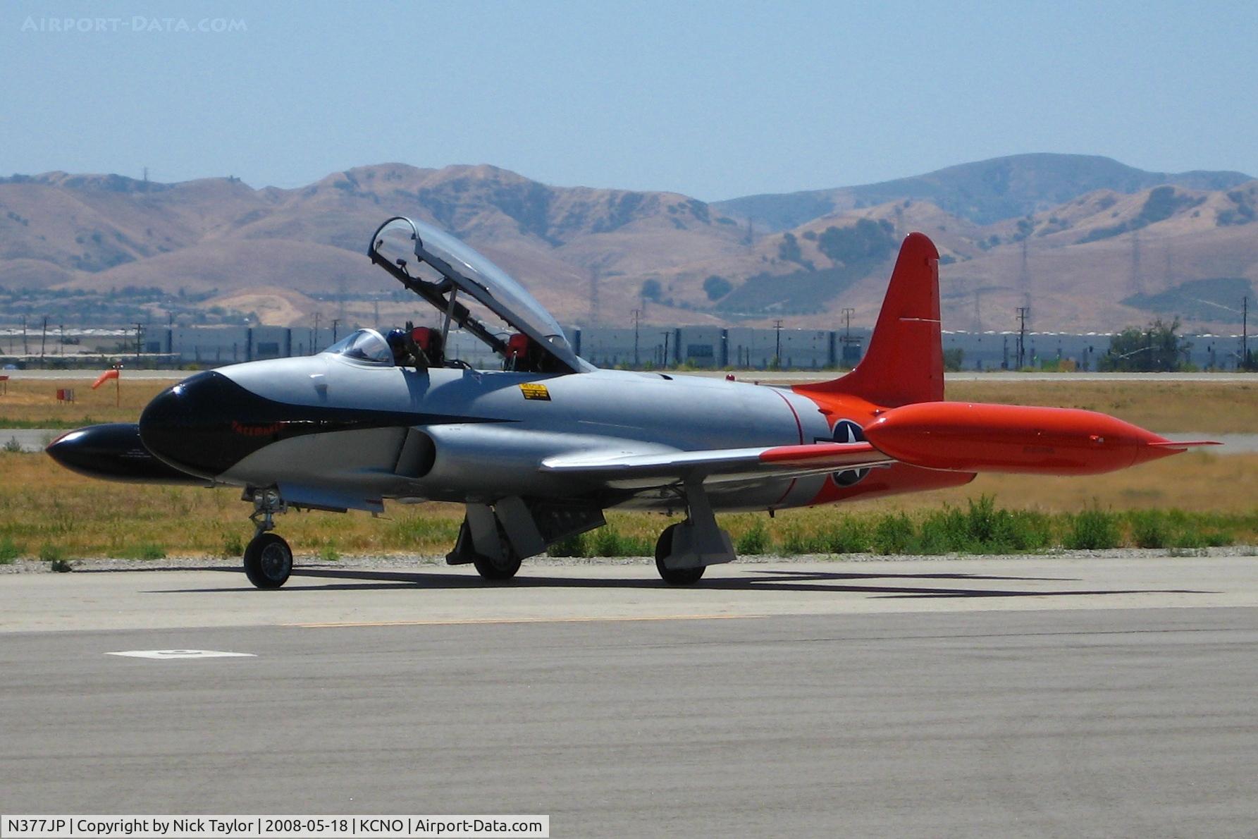 N377JP, Canadair CT-133 Silver Star 3 (CL-30) C/N T33-377, Chino Air Show 08