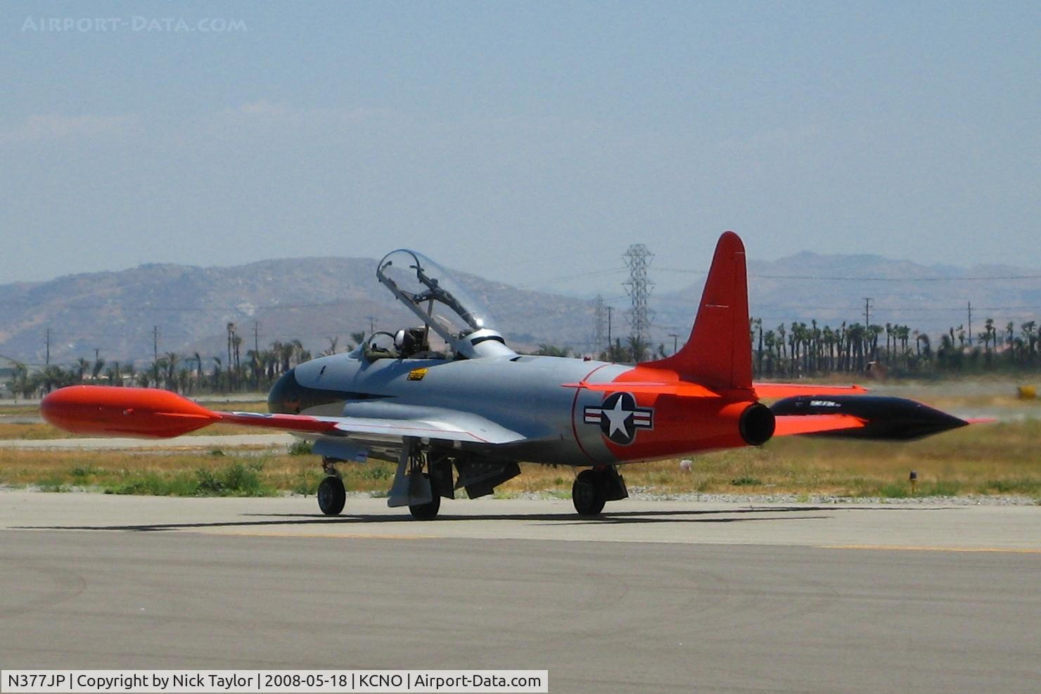 N377JP, Canadair CT-133 Silver Star 3 (CL-30) C/N T33-377, Chino Air Show 08
