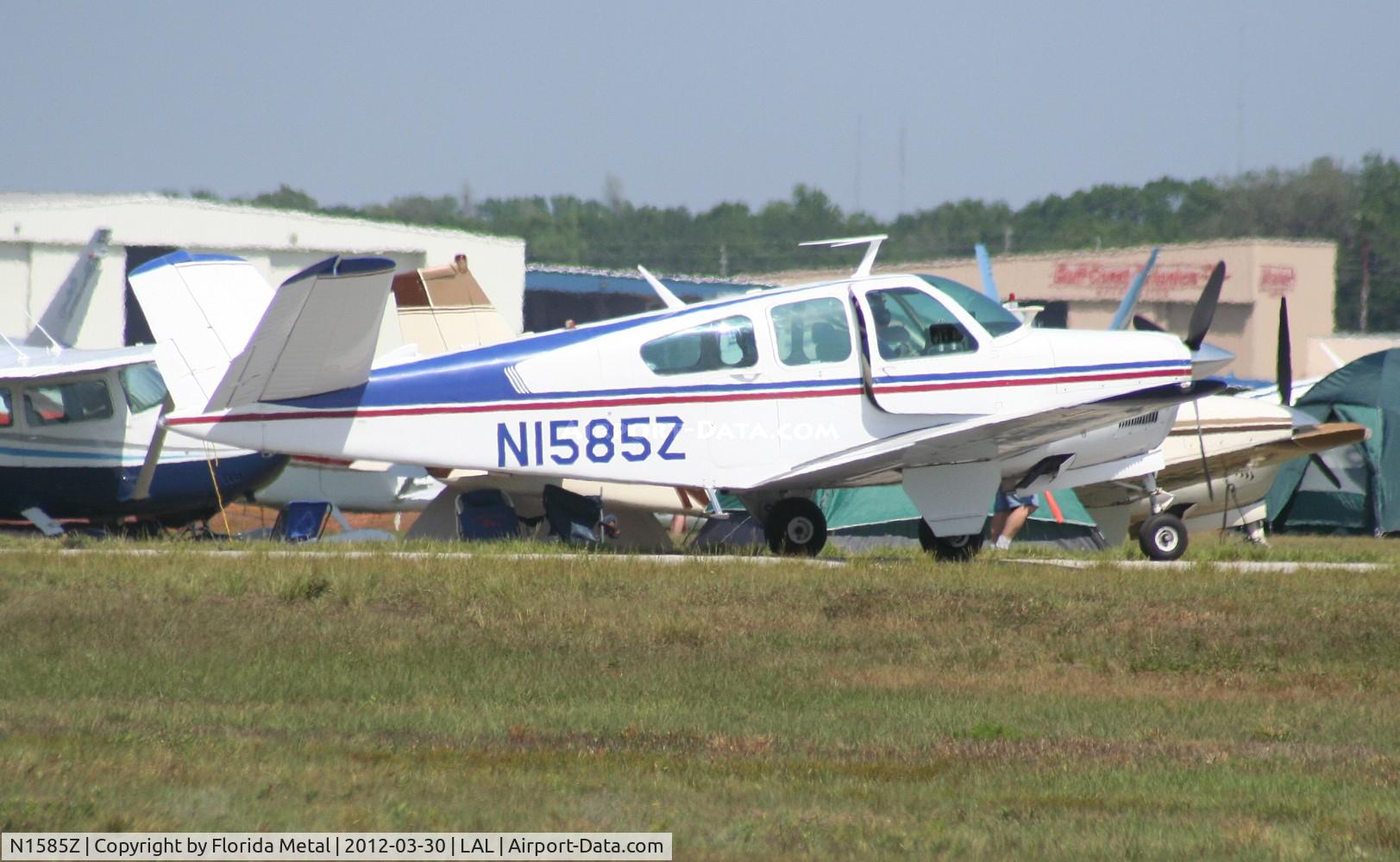 N1585Z, 1961 Beech P35 Bonanza C/N D-6883, Beech P35