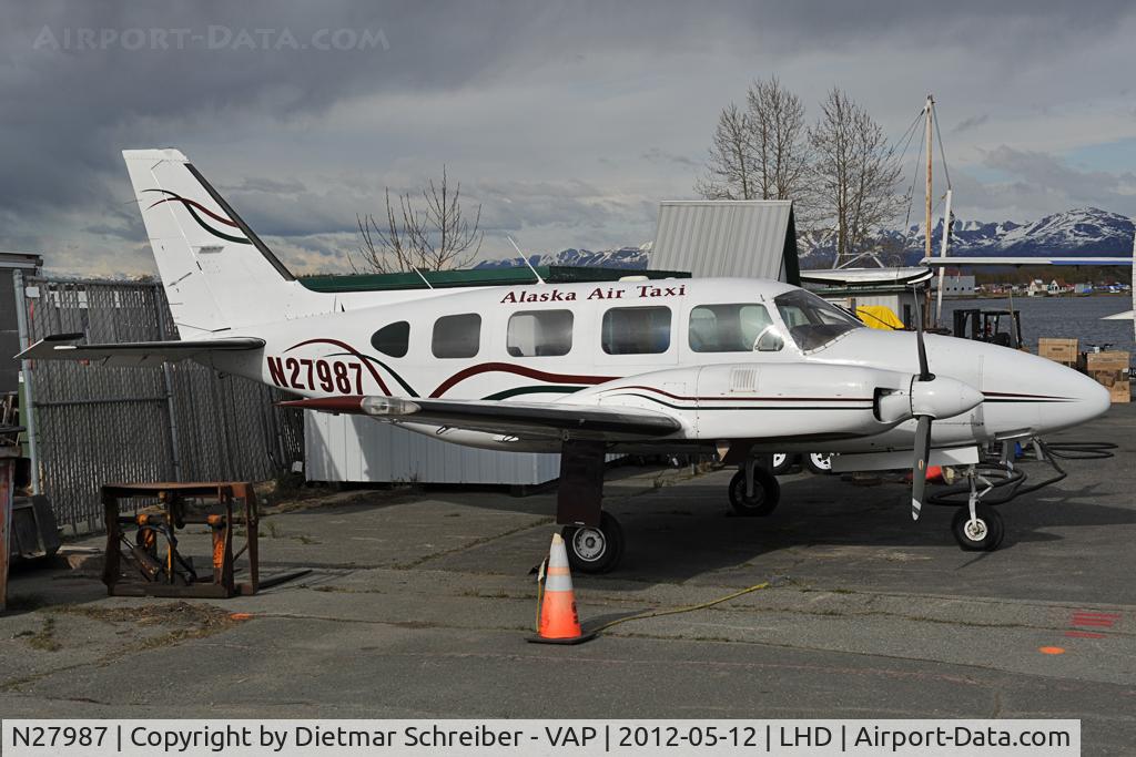N27987, 1979 Piper PA-31-310 Navajo C/N 31-7912054, Alaska Air Taxi Piper 31