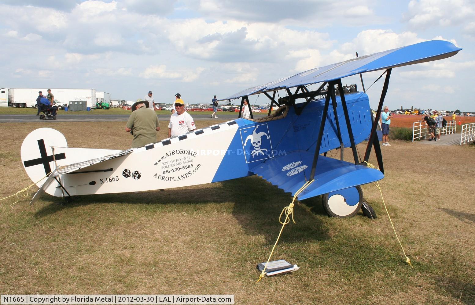 N1665, Fokker D-VII Replica C/N 001, Fokker D VII replica