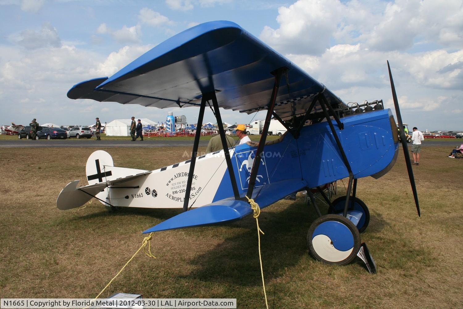 N1665, Fokker D-VII Replica C/N 001, Fokker D VII replica
