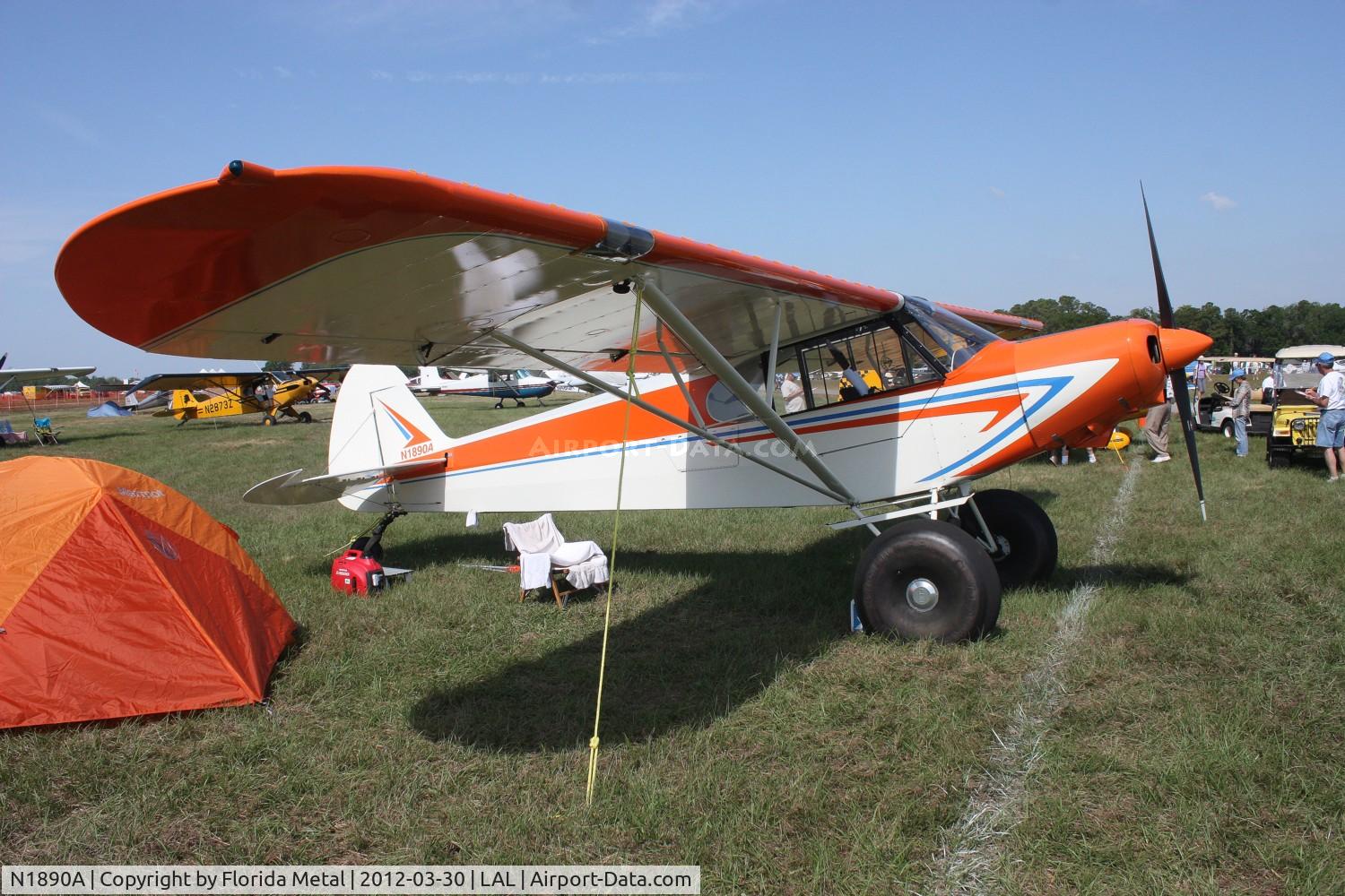 N1890A, 1952 Piper PA-18 C/N 18-1723, Piper PA-18