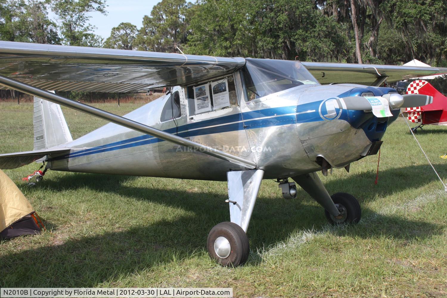 N2010B, 1948 Luscombe 8A C/N 6437, Luscombe 8A
