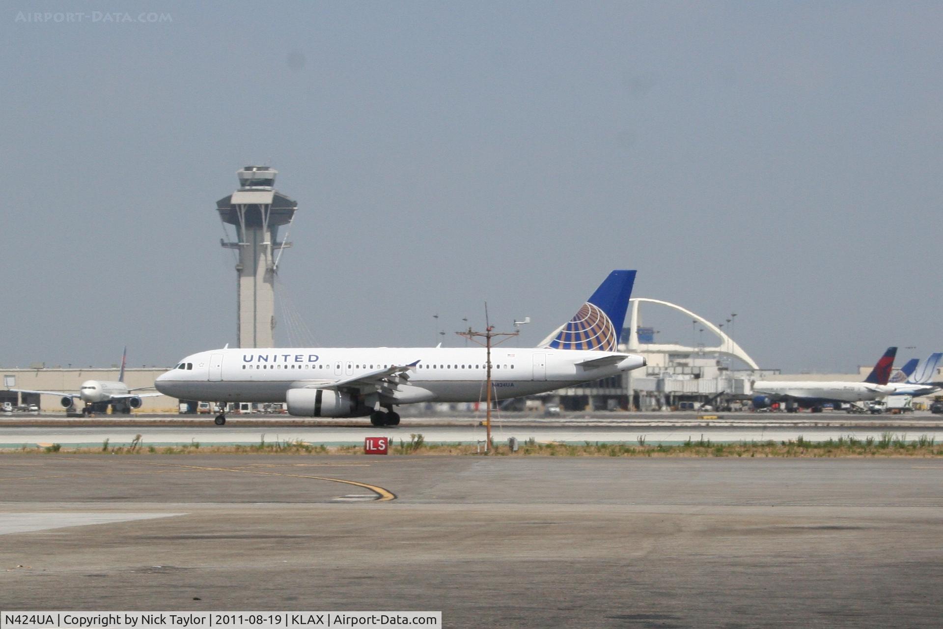 N424UA, 1995 Airbus A320-232 C/N 506, Rollout 25L