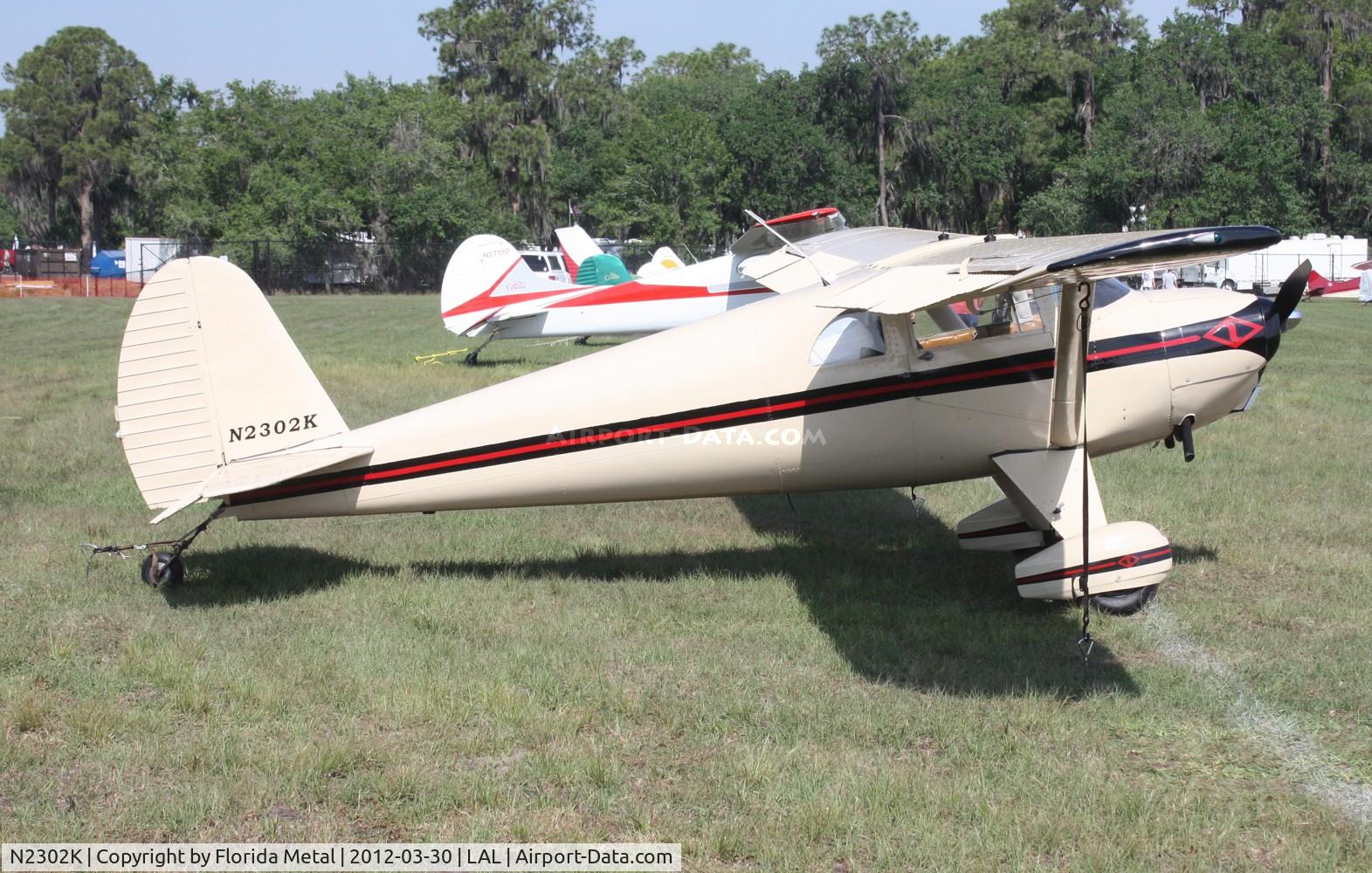 N2302K, 1947 Luscombe 8E Silvaire C/N 5029, Luscombe 8E