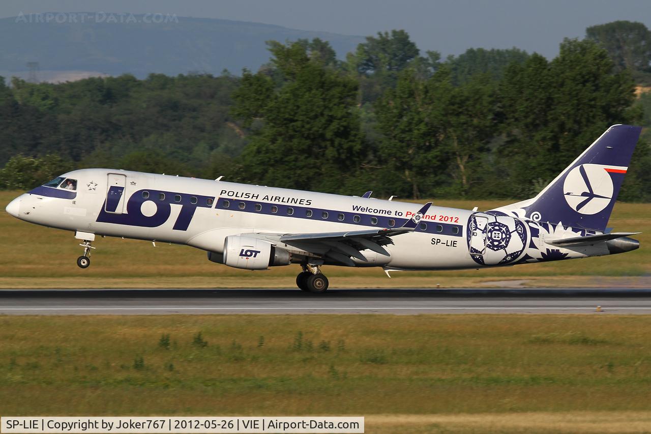 SP-LIE, 2006 Embraer 175LR (ERJ-170-200LR) C/N 17000153, LOT - Polish Airlines