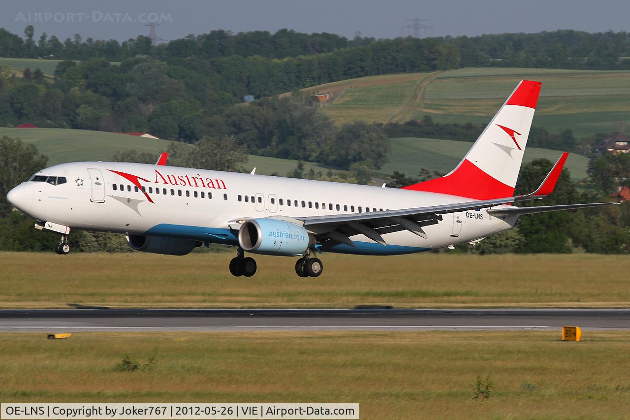 OE-LNS, 2005 Boeing 737-8Z9 C/N 34262, Austrian Airlines