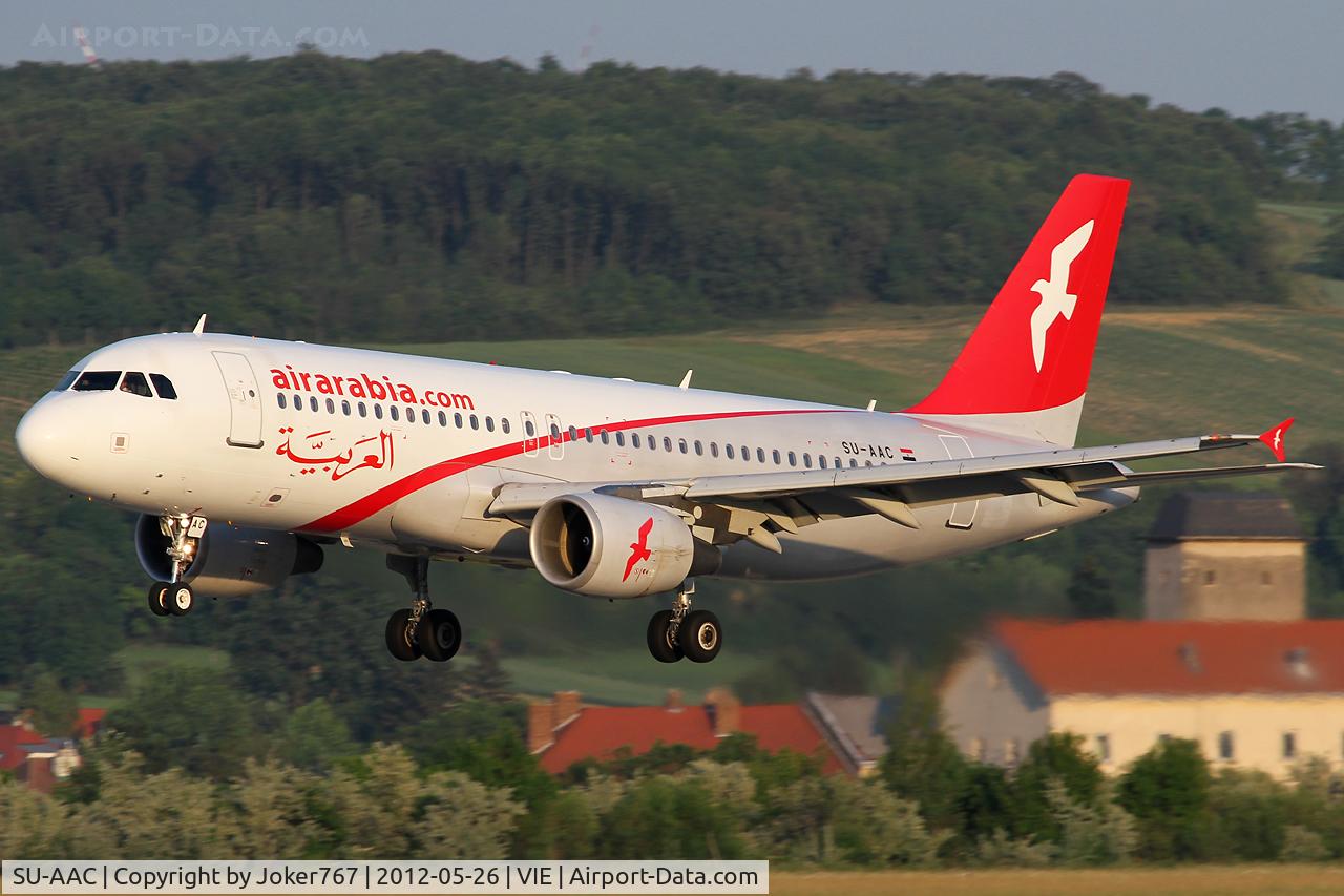 SU-AAC, 2007 Airbus A320-214 C/N 3246, Air Arabia Egypt