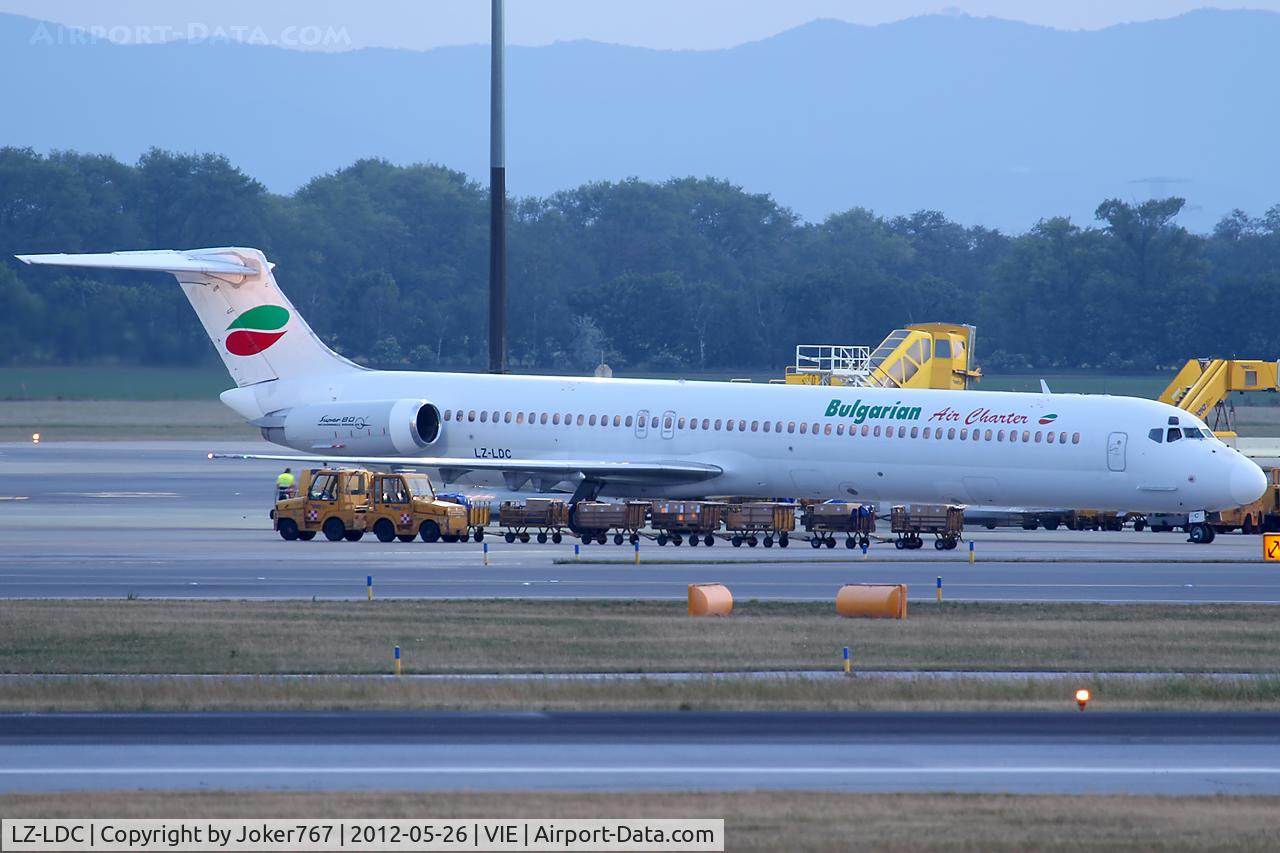 LZ-LDC, 1986 McDonnell Douglas MD-82 (DC-9-82) C/N 49217, Bulgarian Air Charter