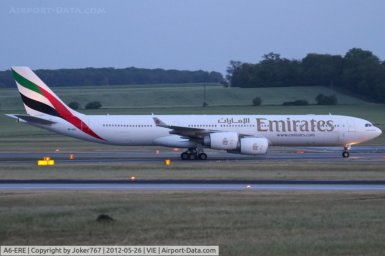 A6-ERE, 2004 Airbus A340-541 C/N 572, Emirates