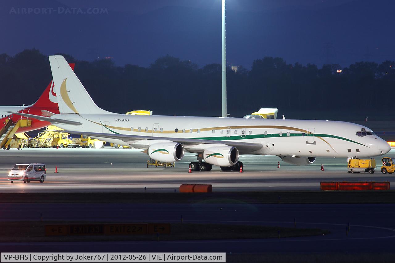 VP-BHS, 1969 Douglas DC-8-72 C/N 46067, Private