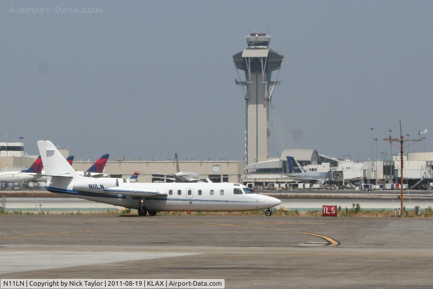 N11LN, 1979 Israel Aircraft Industries 1124 C/N 261, Taxiing on the South side