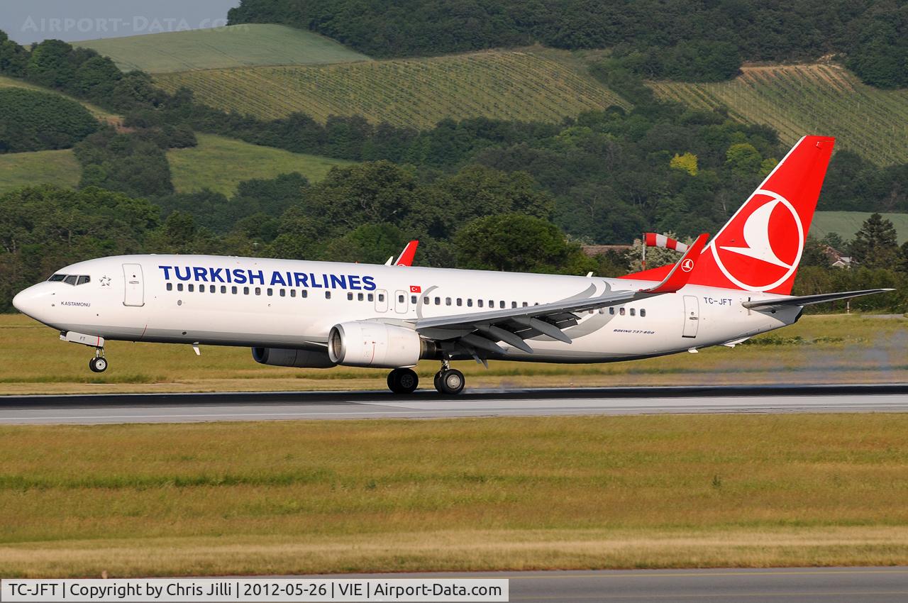 TC-JFT, 1999 Boeing 737-8F2 C/N 29780, Turkish Airlines