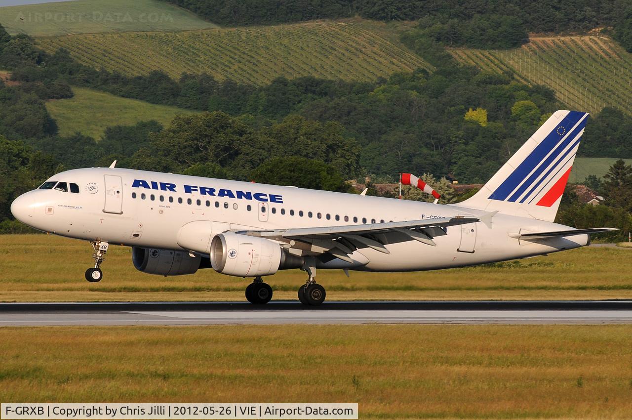 F-GRXB, 2001 Airbus A319-111 C/N 1645, Air France