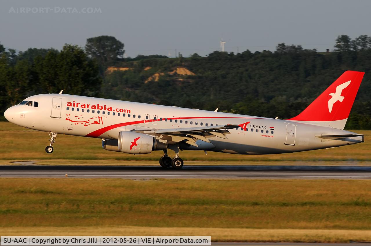 SU-AAC, 2007 Airbus A320-214 C/N 3246, Air Arabia Egypt