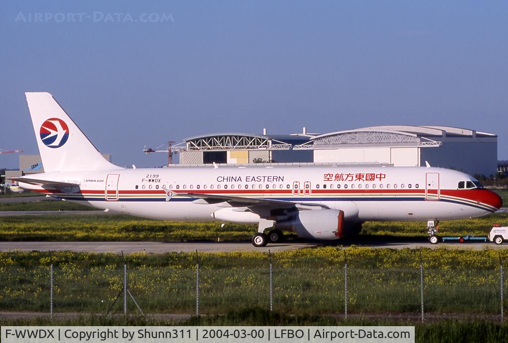 F-WWDX, 2004 Airbus A320-214 C/N 2199, C/n 2199 - To be B-6030