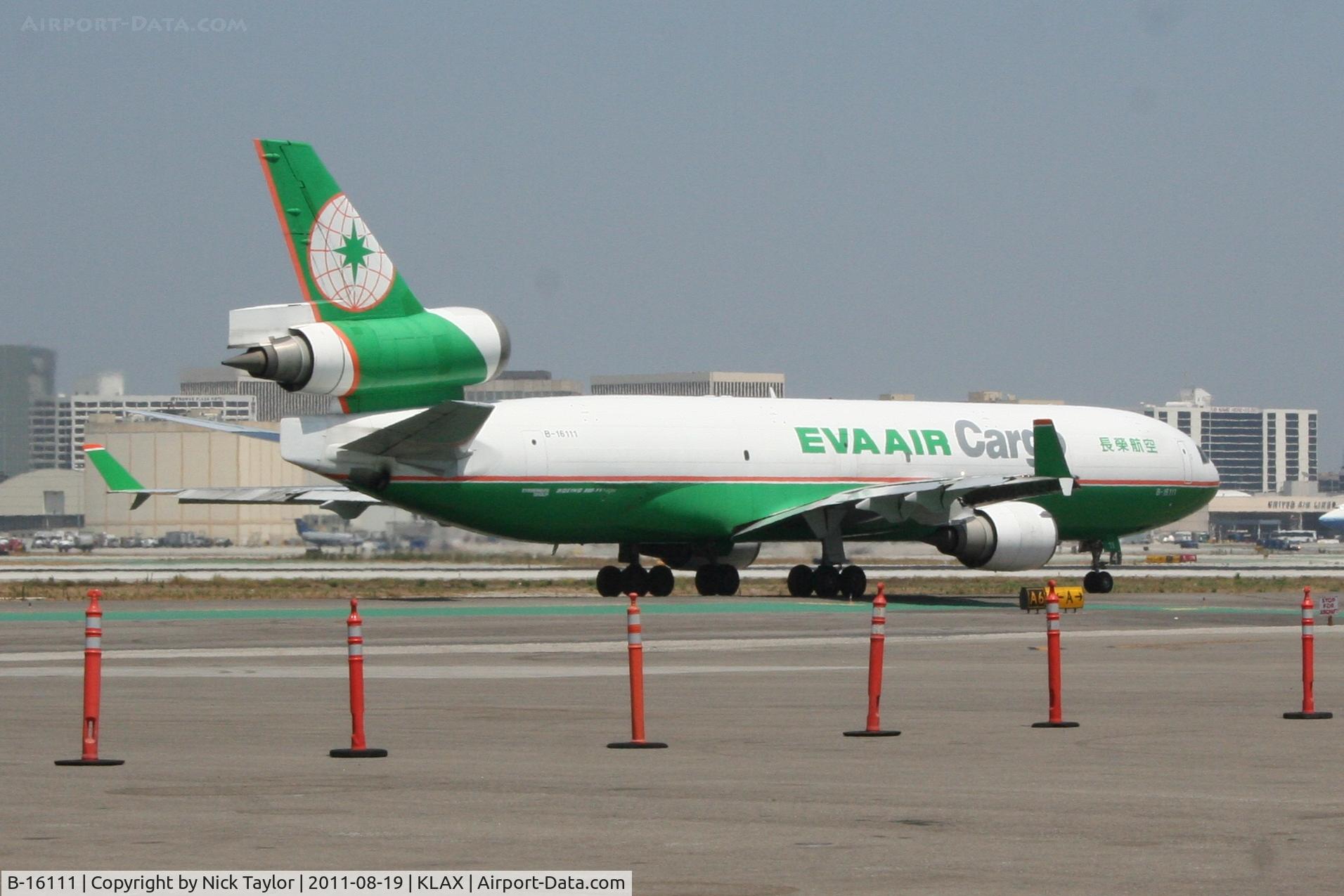 B-16111, 1998 McDonnell Douglas MD-11F C/N 48787, Taxiing on Alpha