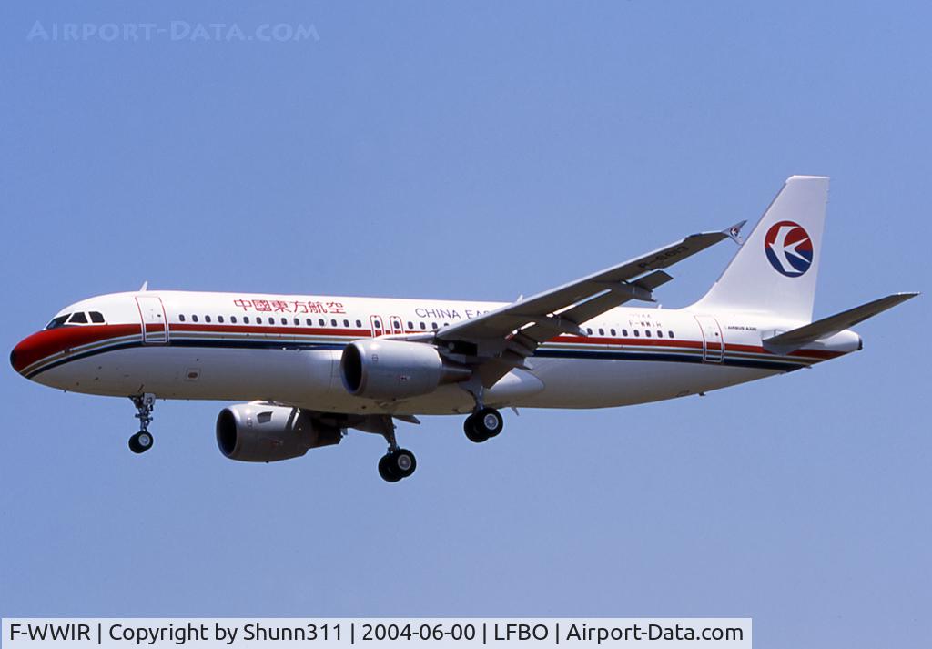 F-WWIR, 2004 Airbus A320-214 C/N 2244, C/n 2244 - To be B-6013