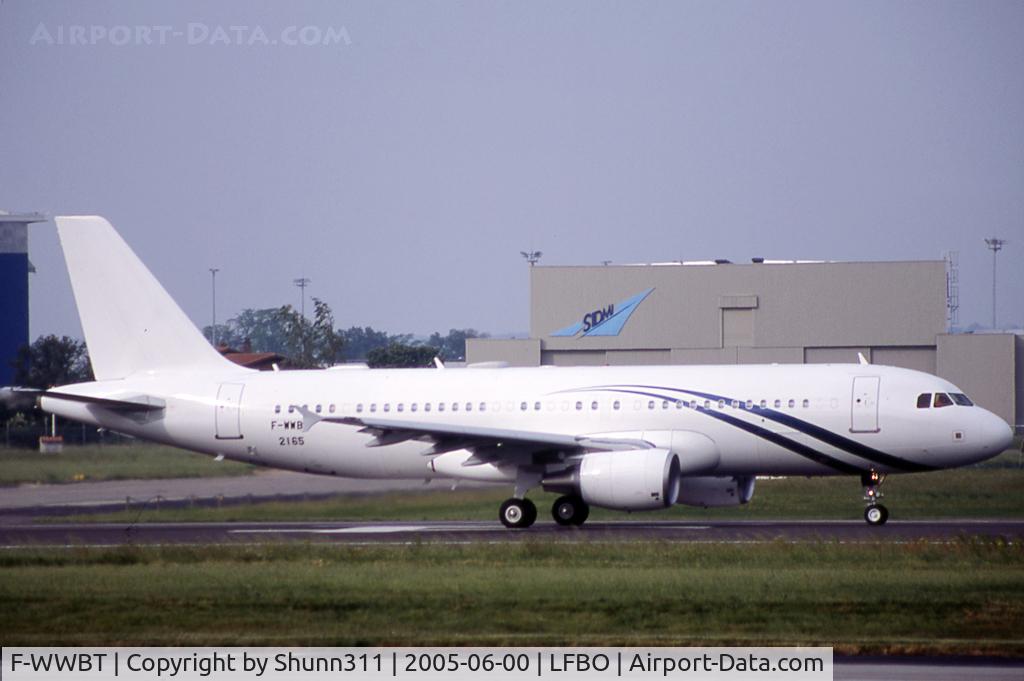 F-WWBT, 2004 Airbus A320-214 C/N 2165, C/n 2165 - To be HZ-XY7