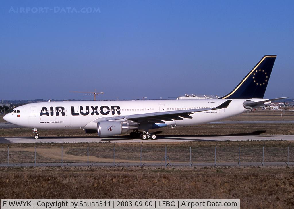 F-WWYK, 2001 Airbus A330-202 C/N 441, C/n 441 - To be CS-TMT for Air Luxor but ntu... Long term storage and, a day, we see it with Qatar Airways engines. Re-rgd as A7-ACH since ;)