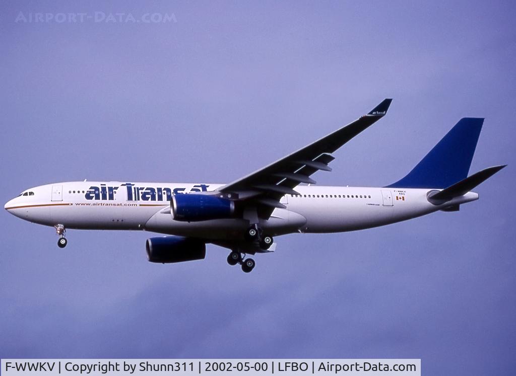 F-WWKV, 2002 Airbus A330-243 C/N 480, C/n 0480 - To be C-GPTS - Tail is not complete ;)