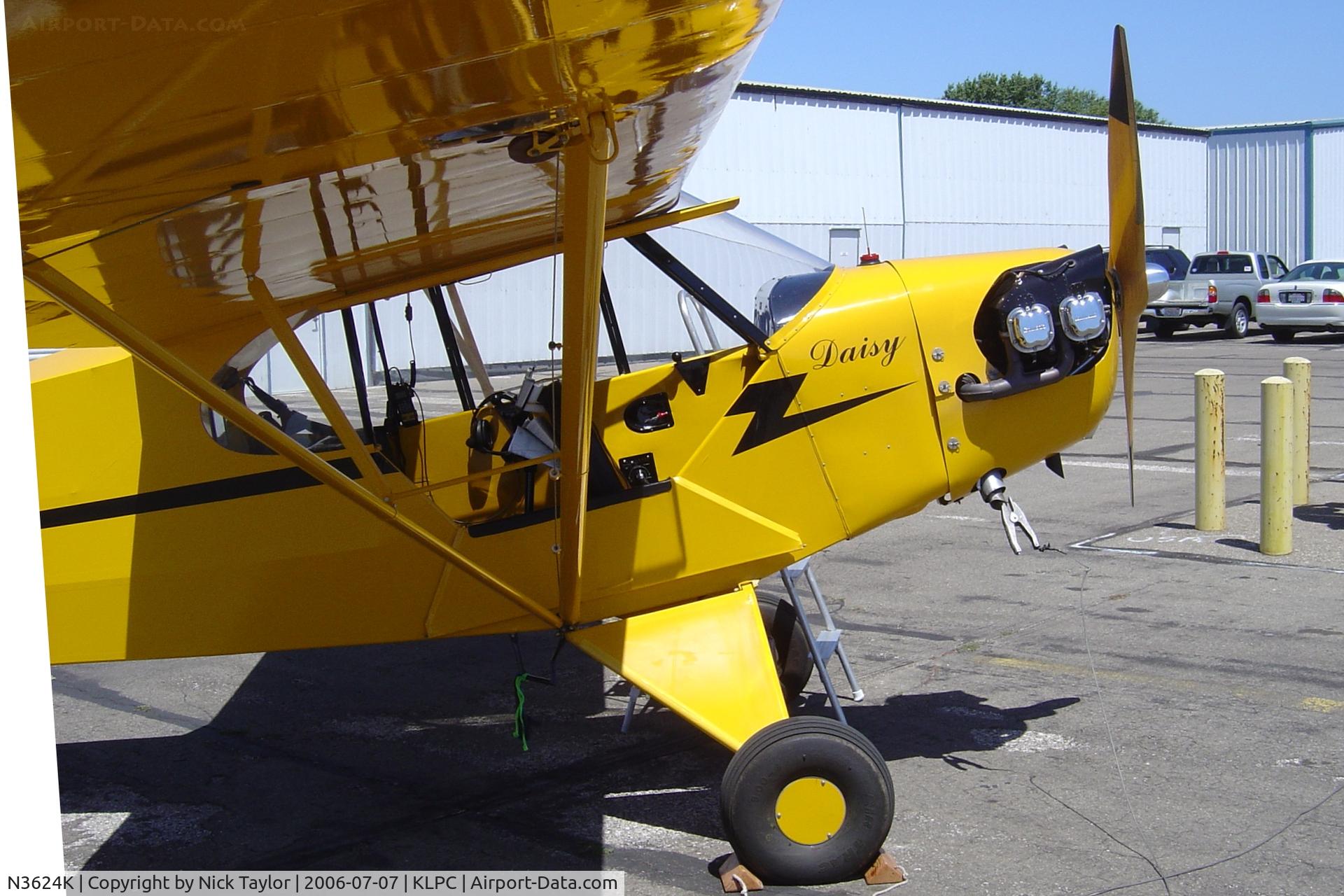 N3624K, 1946 Piper J3C-65 Cub C/N 22317, Lompoc Piper Cub Fly-in 2006