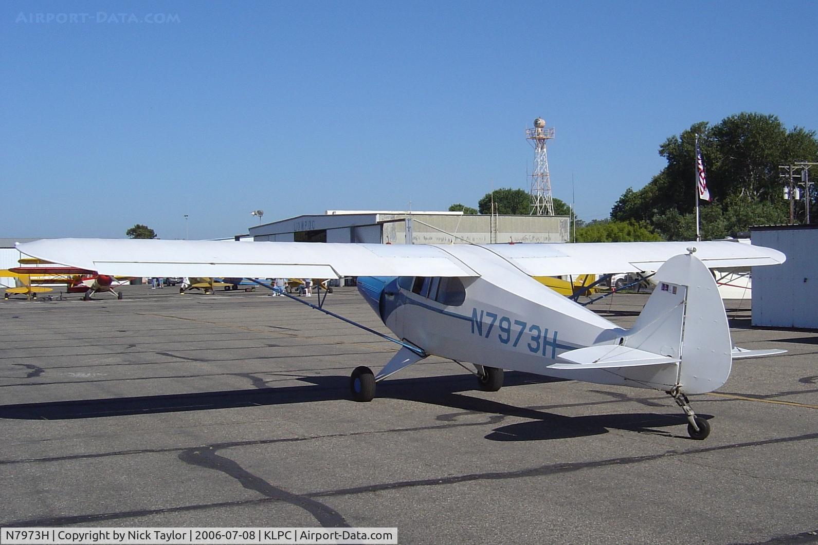 N7973H, 1946 Piper PA-12 Super Cruiser C/N 12-876, Lompoc Piper Cub Fly-in 2006