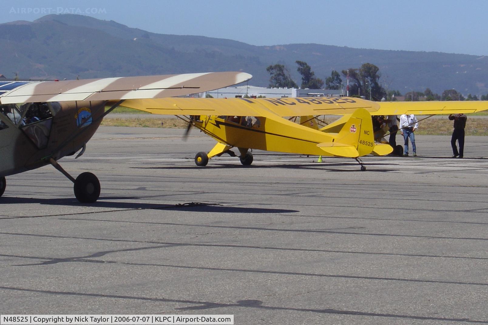 N48525, 1942 Piper J3C-65 Cub Cub C/N 9441, Lompoc Piper Cub Fly-in 2006