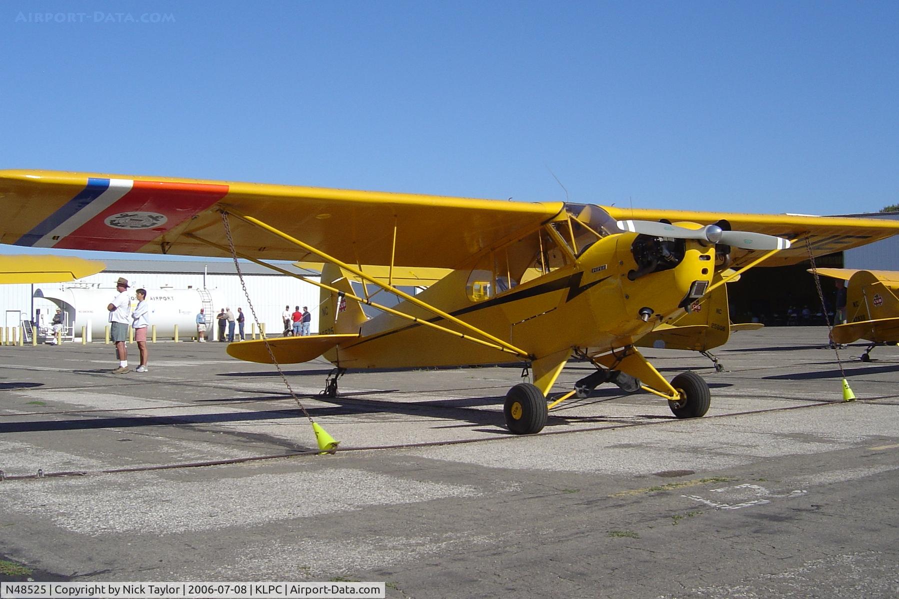 N48525, 1942 Piper J3C-65 Cub Cub C/N 9441, Lompoc Piper Cub Fly-in 2006