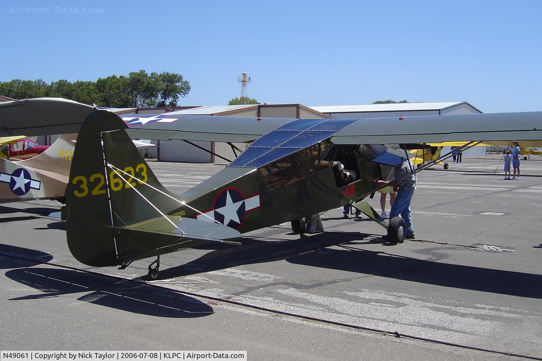 N49061, 1943 Interstate S-1B1 Cadet C/N 65, Lompoc Piper Cub Fly-in 2006