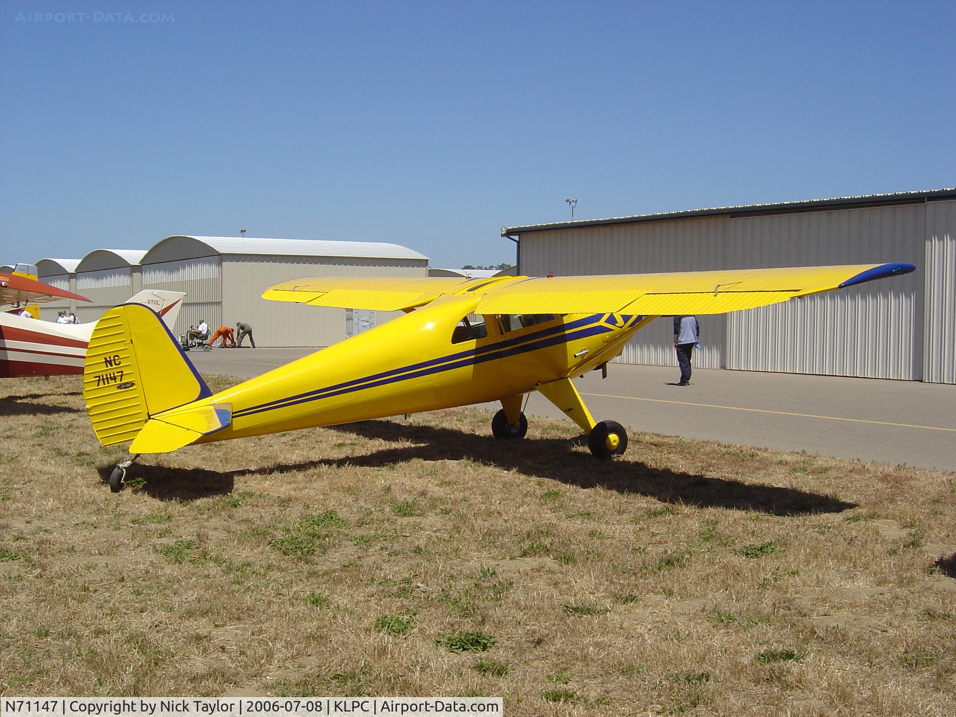 N71147, 1946 Luscombe 8A C/N 2574, Lompoc Piper Cub Fly-in 2006