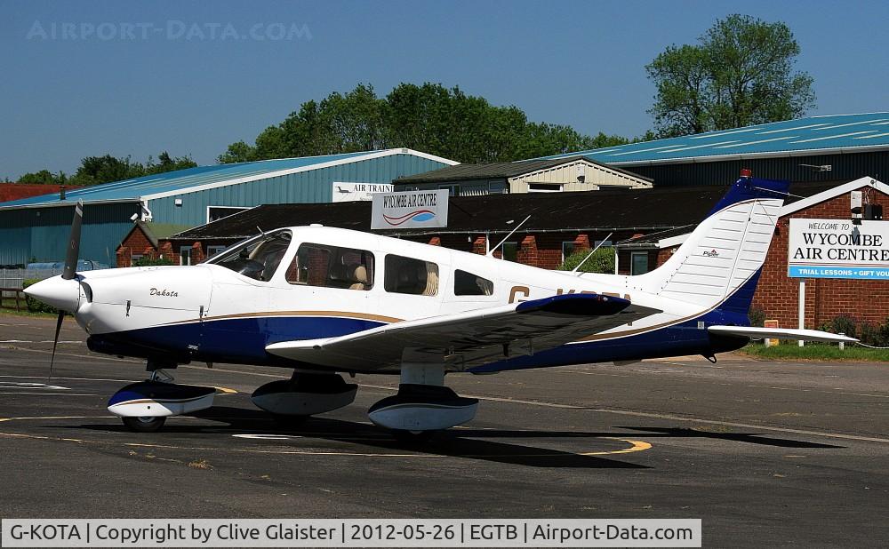 G-KOTA, 1980 Piper PA-28-236 Dakota C/N 28-8011044, Ex: N8130R > G-KOTA - Originally with, Klingair Ltd in December 1988, currently in private hands since September 2009.