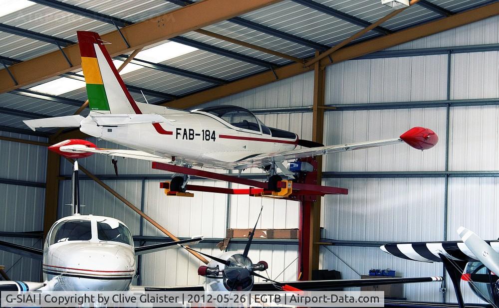 G-SIAI, 1978 SIAI-Marchetti SF-260W Warrior C/N 361, Ex: BolivianAF FAB-184 > OO-XCP > BurkinaFasoAF BF8479 > G-SIAI - In private hands since January 2001