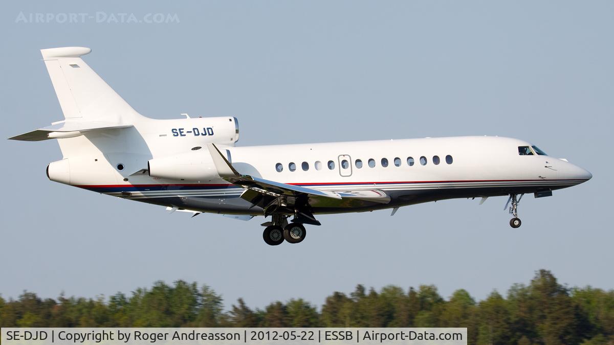SE-DJD, 2011 Dassault Falcon 7X C/N 129, Blue Chip Jet
