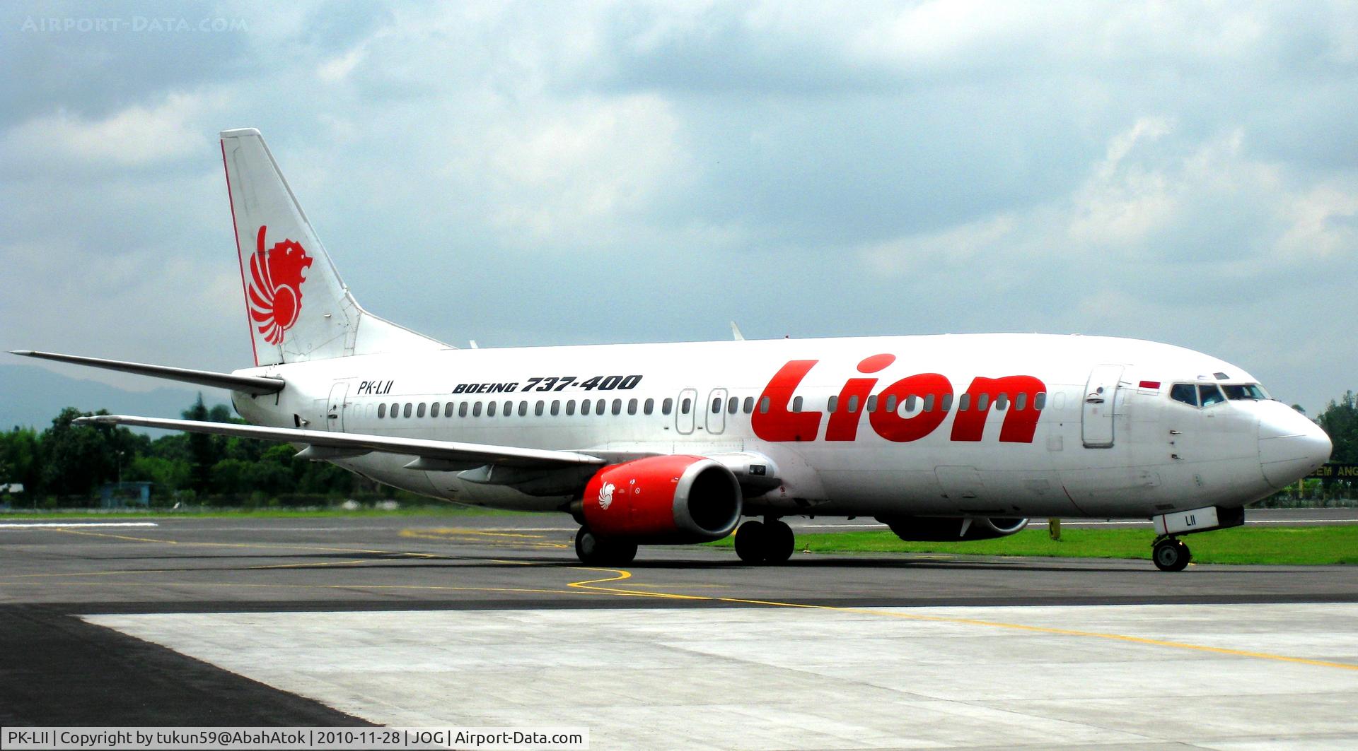 PK-LII, 1989 Boeing 737-46B C/N 24123, Lion Airlines