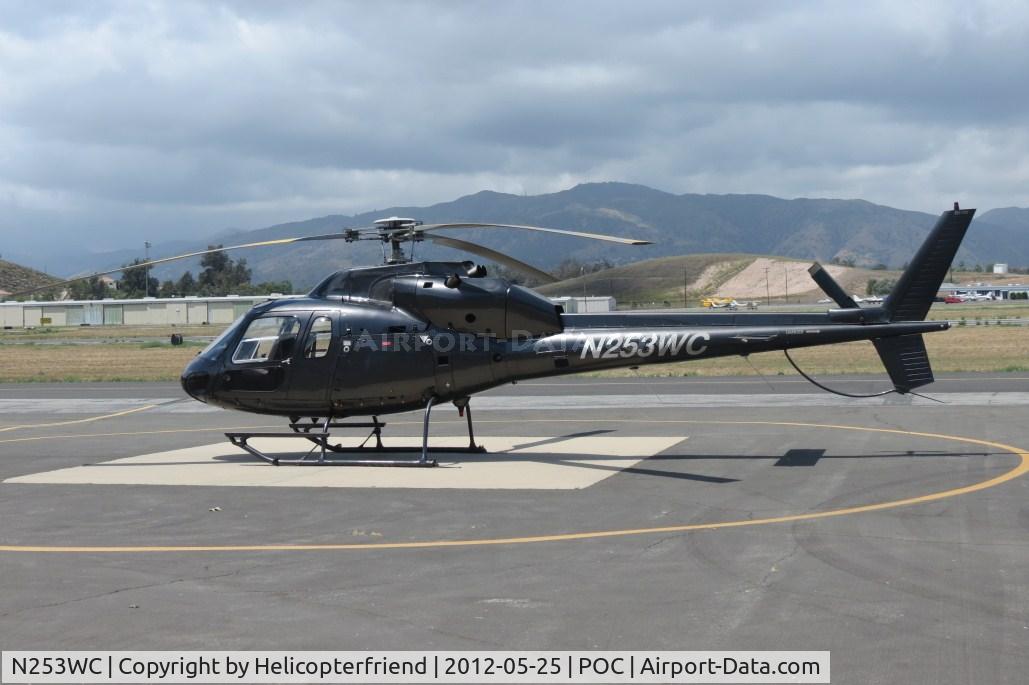 N253WC, 1982 Aerospatiale AS-355F-2 Ecureuil 2 C/N 5206, Parked on the west side helipads