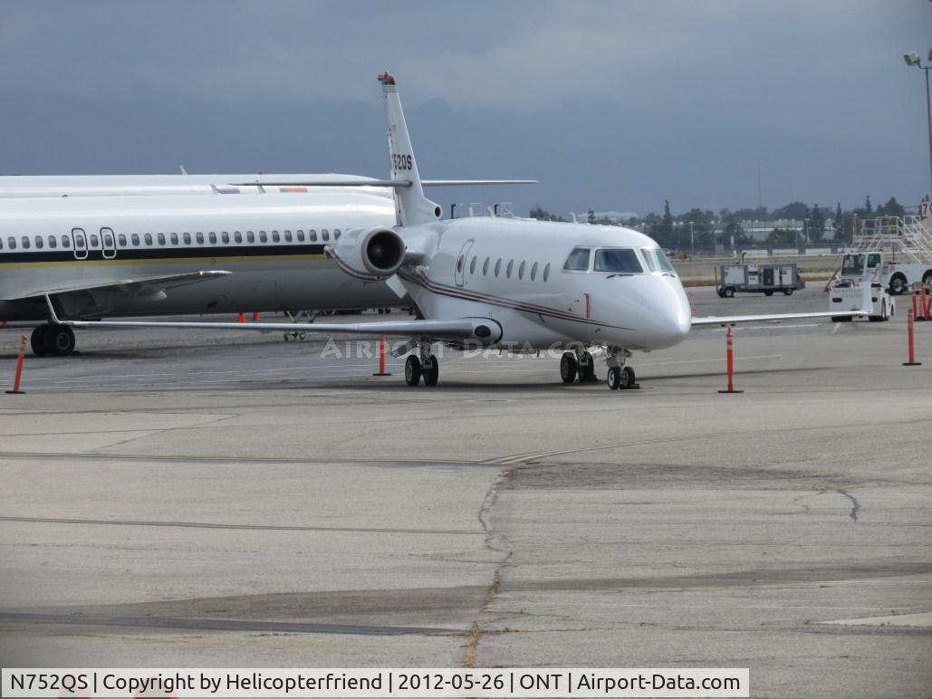 N752QS, 2006 Israel Aircraft Industries Gulfstream 200 C/N 152, Parked in Guardian Air parking area