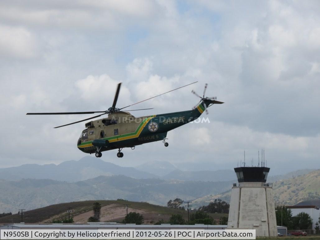 N950SB, Sikorsky SH-3H Sea King C/N 61372, Gaining altitude, picking up speed and heading west with patient