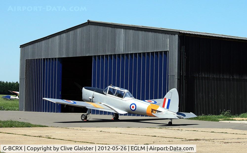 G-BCRX, 1950 De Havilland DHC-1 Chipmunk T.10 C/N C1/0232, Ex: WD292 > G-BCRX - Currently in private hands since January 2008.