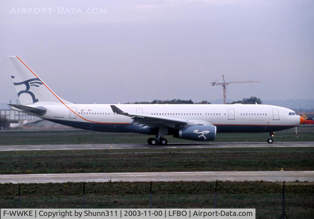 F-WWKE, 2003 Airbus A330-243 C/N 551, C/n 0551 - To be I-LIVM