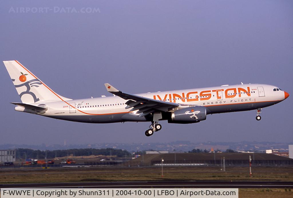 F-WWYE, 2004 Airbus A330-243 C/N 627, C/n 0627 - To be I-LIVL