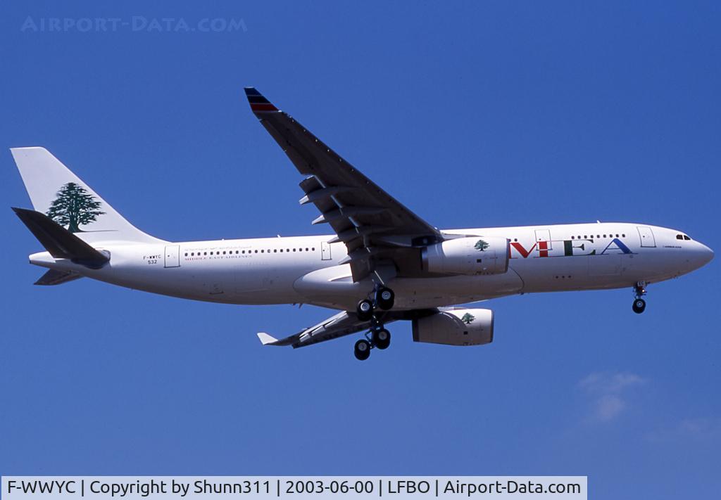 F-WWYC, 2003 Airbus A330-243 C/N 532, C/n 0532 - To be F-OMEC