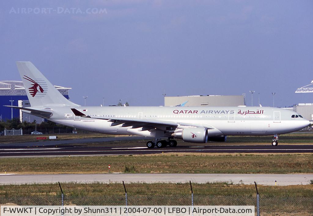 F-WWKT, 2004 Airbus A330-203 C/N 616, C/n 0616 - To be A7-AFM