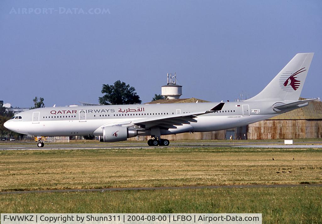 F-WWKZ, 2004 Airbus A330-202 C/N 612, C/n 0612 - To be A7-AFL